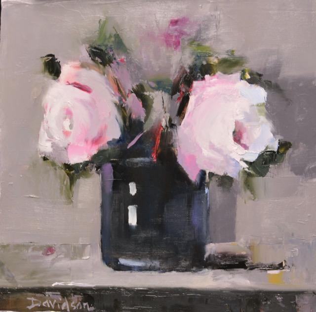 Pale Pink Roses <br>oil : 10