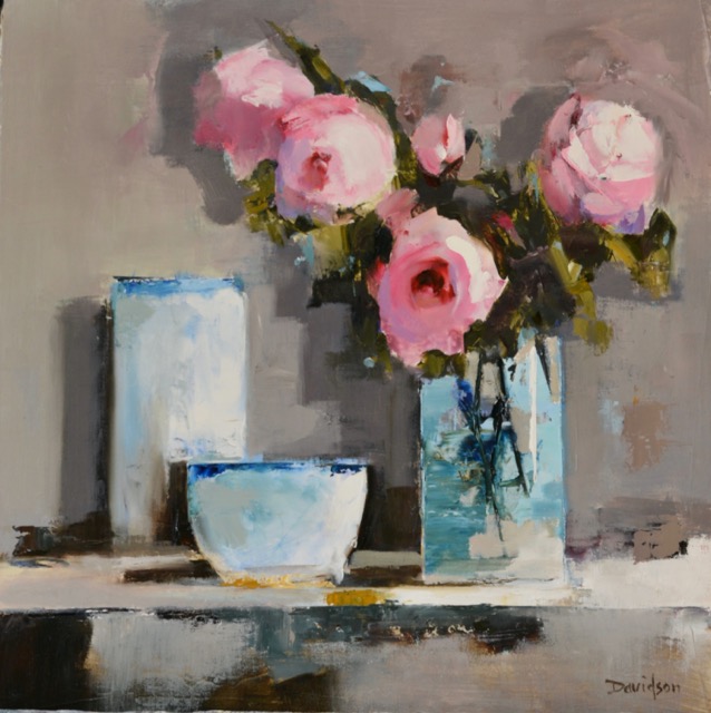 Peony Roses <br>oil : 16