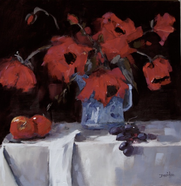 ORIENTAL POPPIES <br>oil : 20