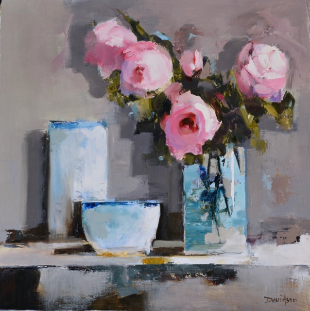 PEONY ROSES <br>oil : 16